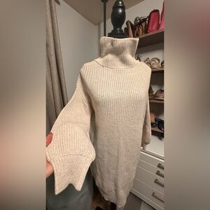 Cozy Cream Turtleneck Sweater
